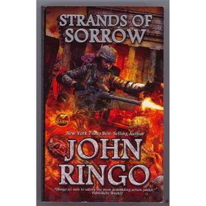 STRANDS OF SORROW by NYTimes Bestselling Author JOHN RINGO, Humor/Horror Paperba